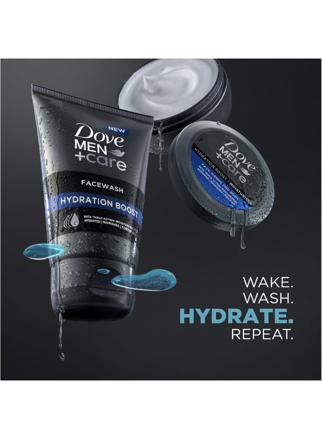 Dove Men+care Hydration Boost facewash for men, 100ml - Image 4